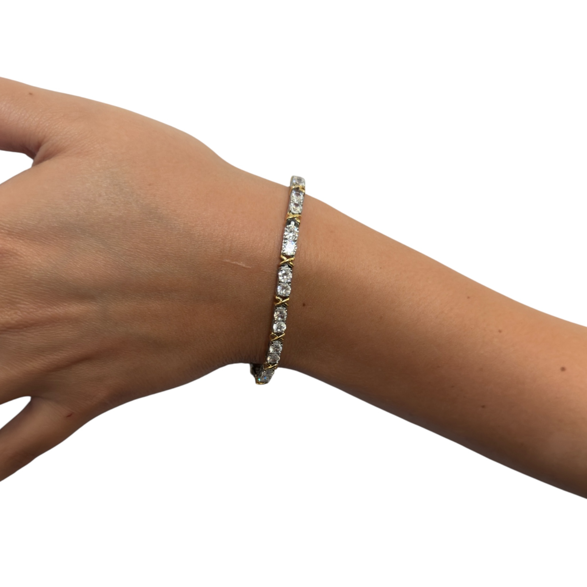 Crystal Tennis Bracelet X