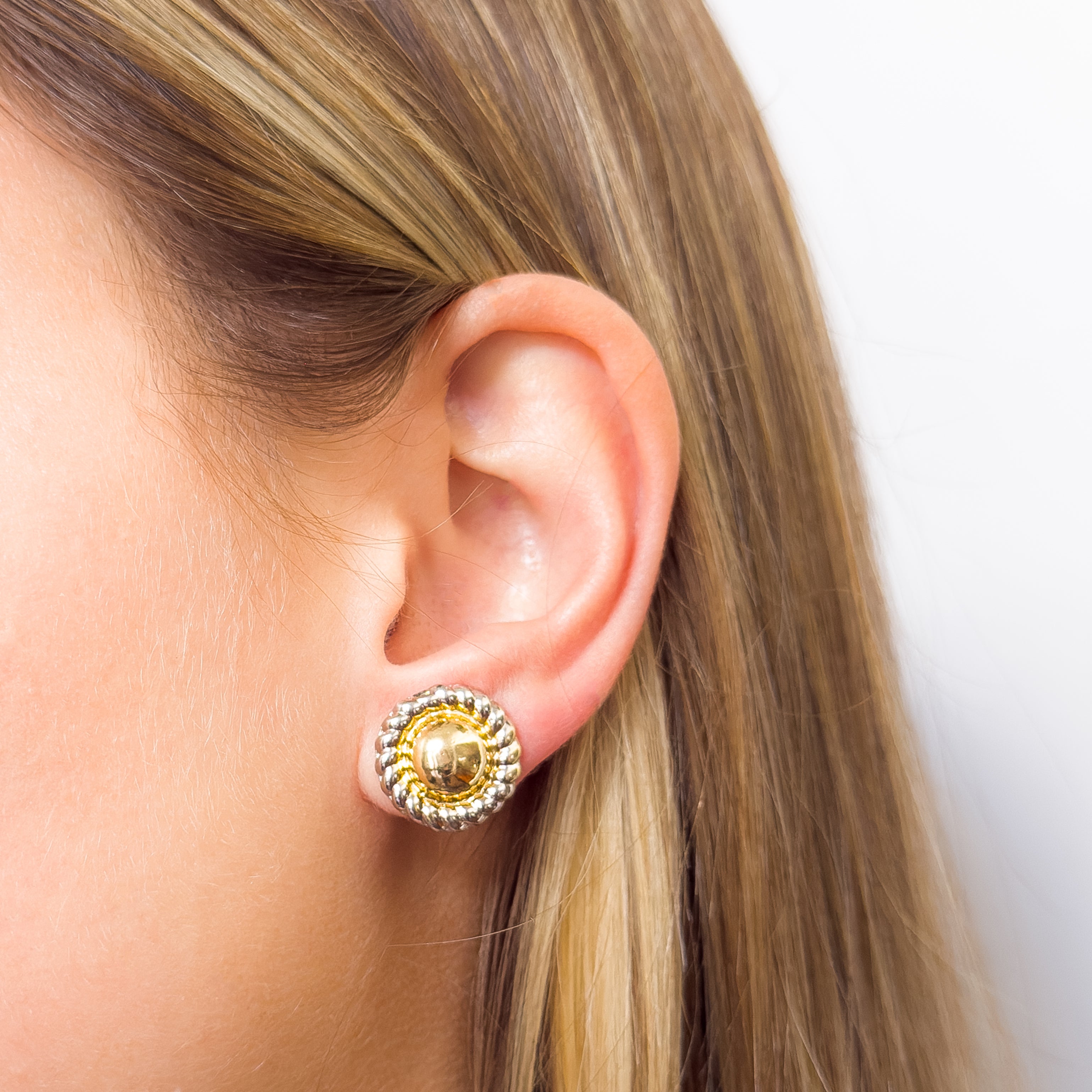 Fancy & Fun Button Earrings