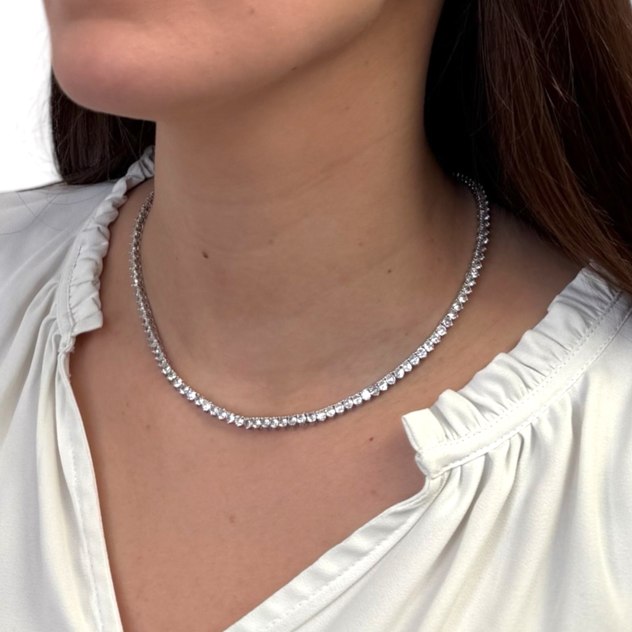I Saw It First! Tennis Necklace