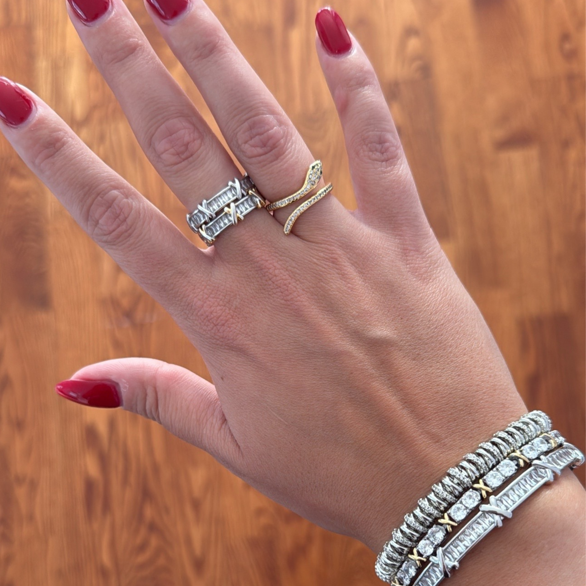 Luxe Adjustable Ring X