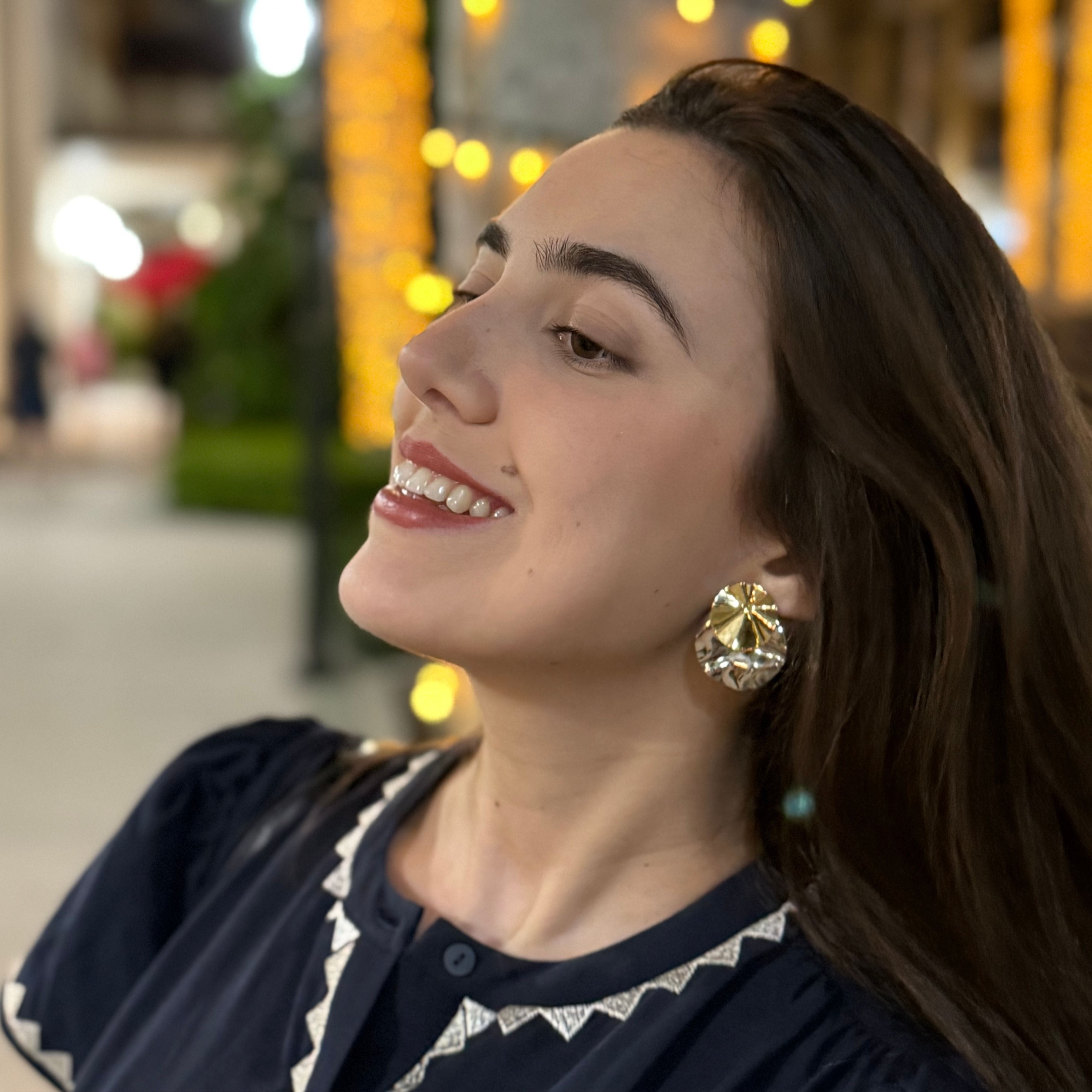 Your Fab Two in One Abstract Earrings