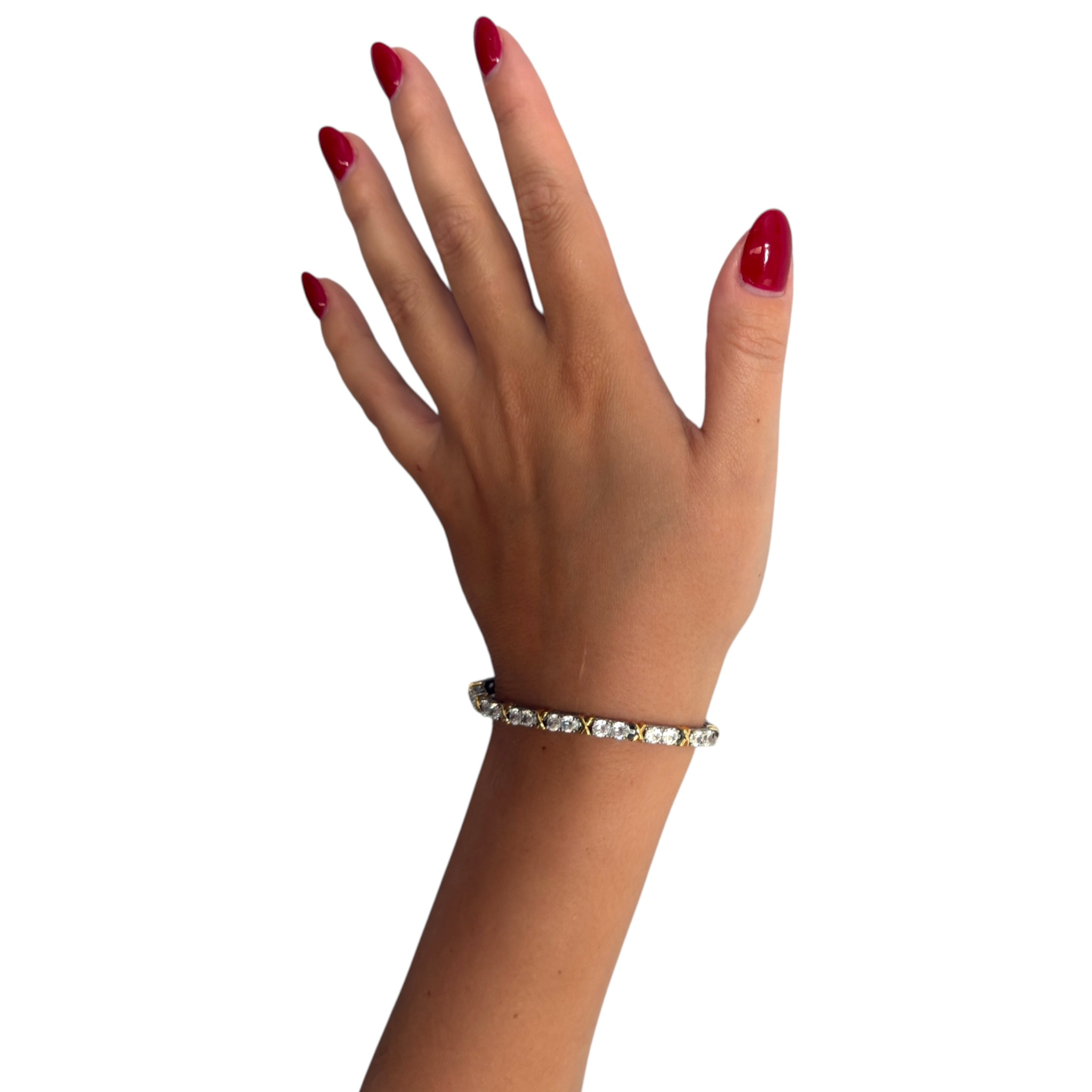 Crystal Tennis Bracelet X