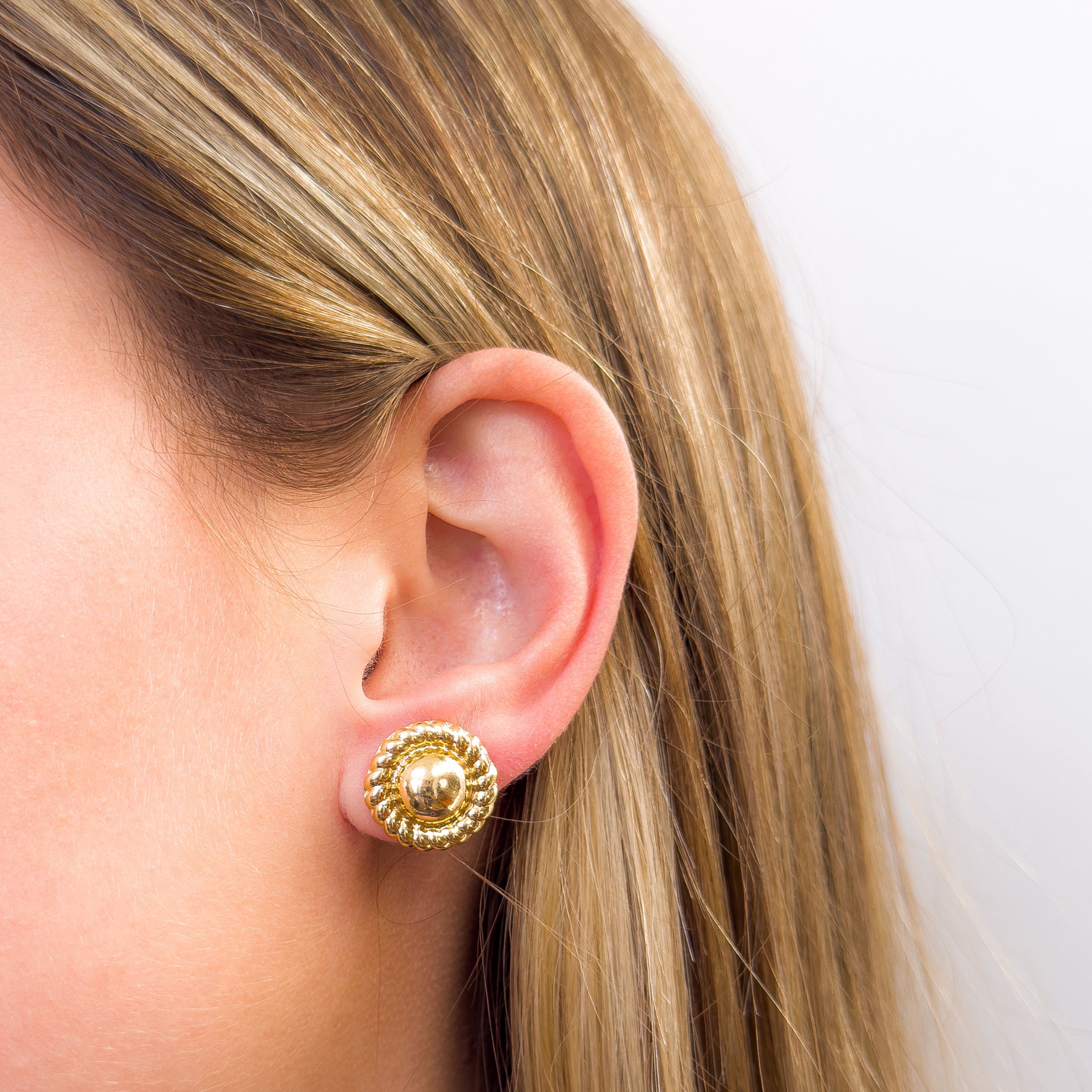 Fancy & Fun Button Earrings