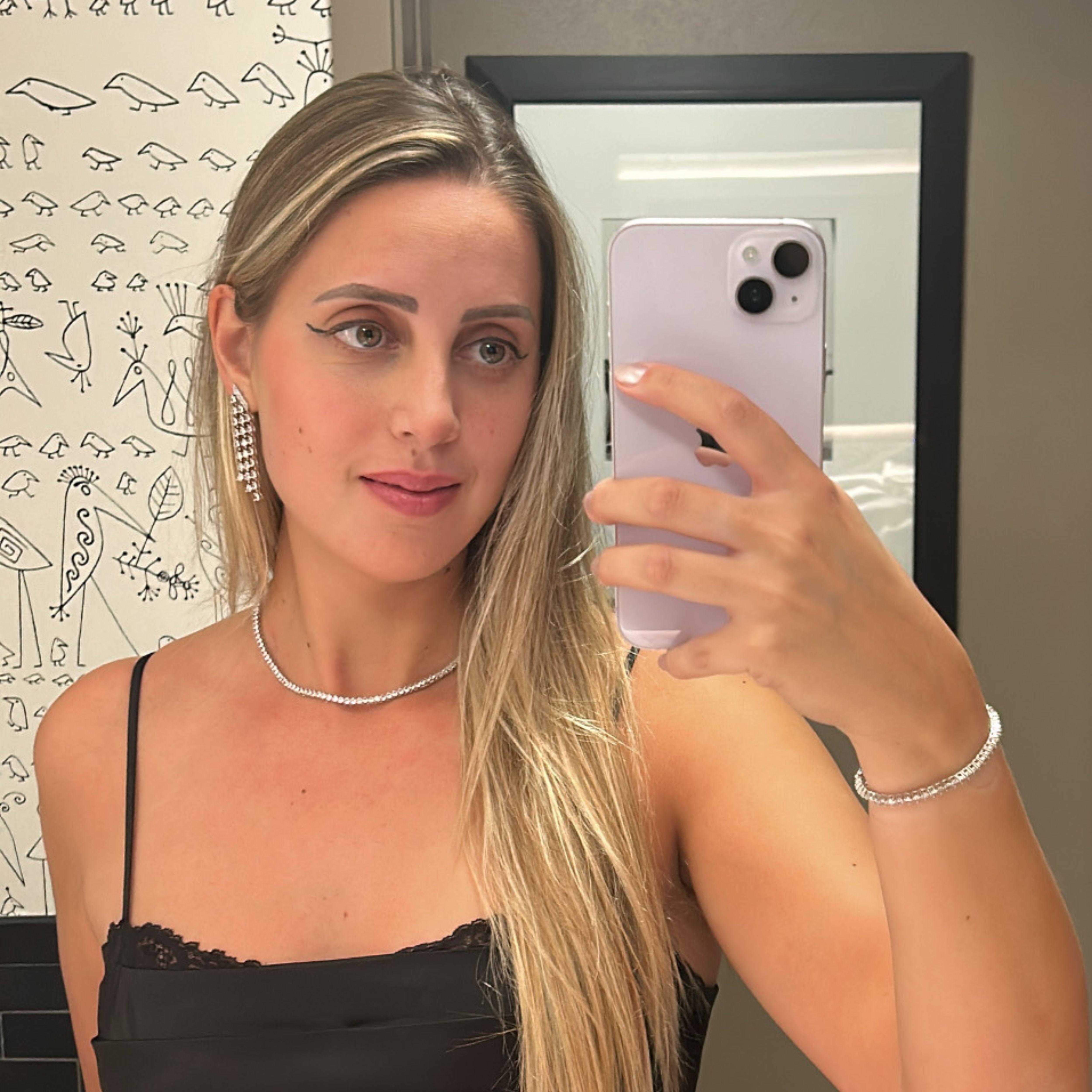 It's Raining Sparkles! Drop Earrings