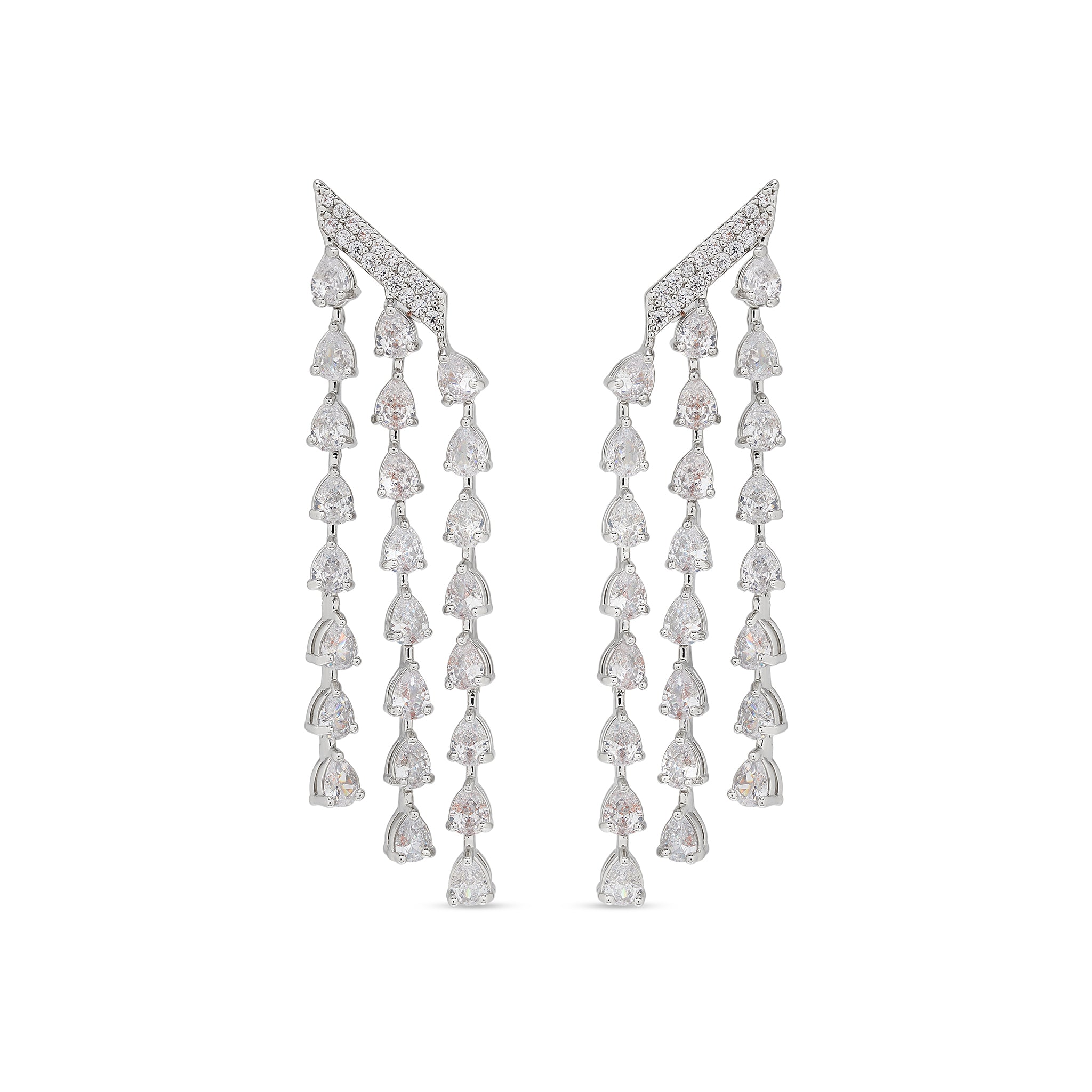 It's Raining Sparkles! Drop Earrings