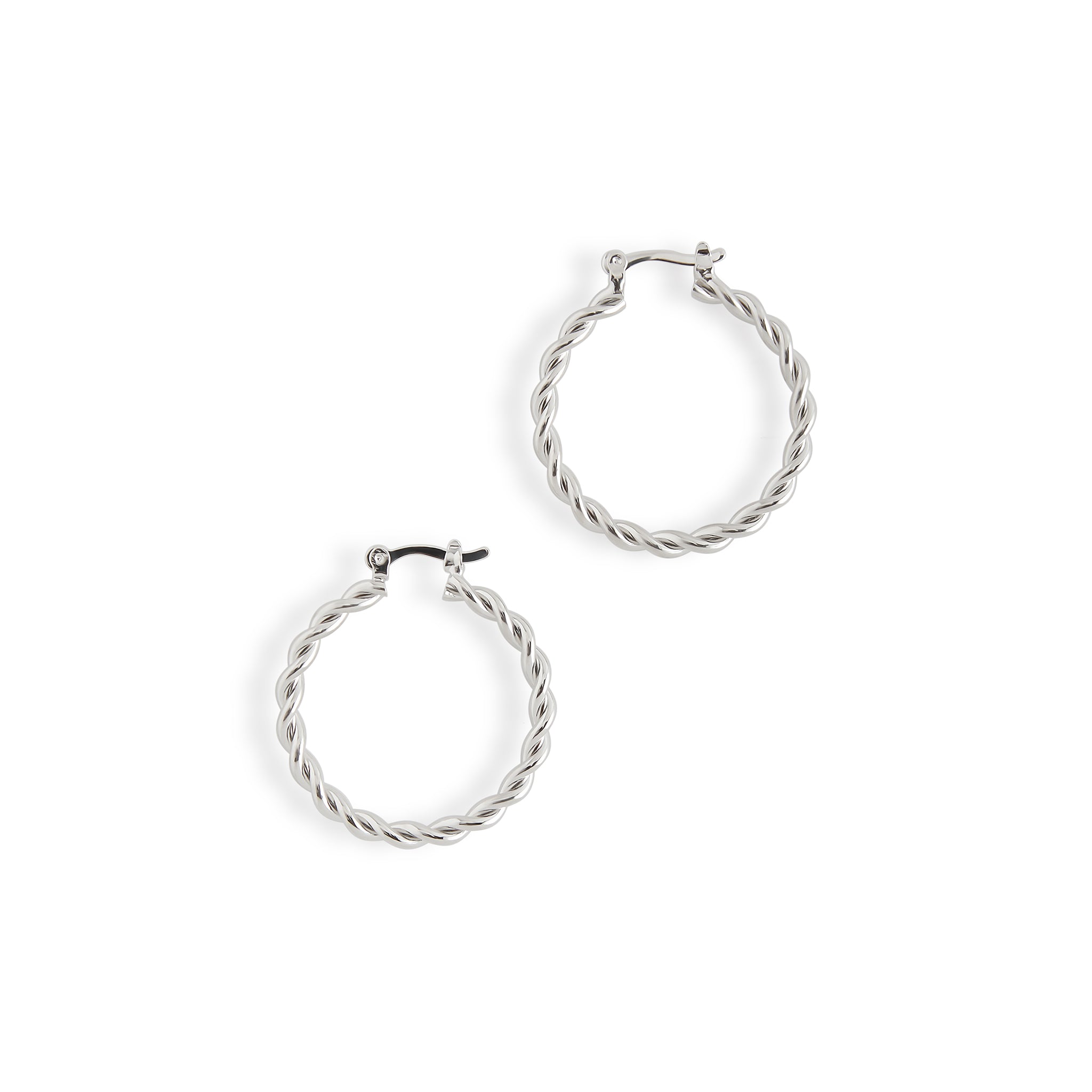 Your Classic Large Twisted Hoops